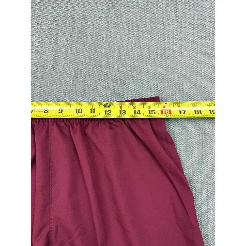Nike Laser V Women’s Soccer Shorts Large Burgundy Dri-FIT Slim Fit NWT